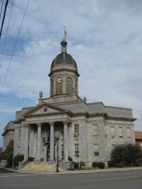 County Courthouse from a distance
